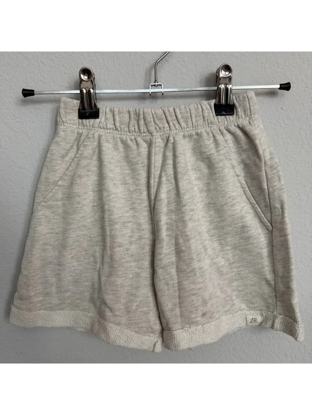 Little Road Co. (LuLu and Roo) Size 4T Heathered Cream Shorts